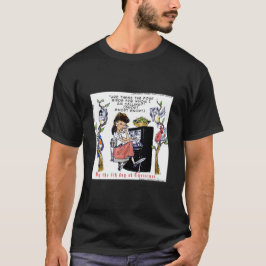 Rick London Ernestine Calling Birds Julafton T Shirt