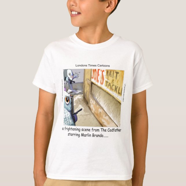 Rick London Fiskmaffia Roliga presenter Tee (Framsida)