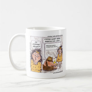 Rick London Funny Prehistorisk Coffee Tecknad Kaffemugg