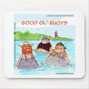 Rick London Good Ol' Buoys Rolig Tecknad Serie Musmatta