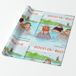 Rick London Good Ol' Buoys Rolig Tecknad Serie Presentpapper