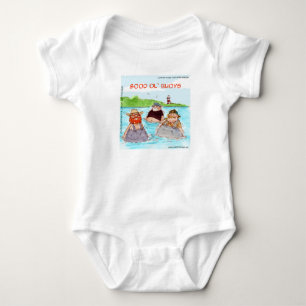 Rick London Good Ol' Buoys Rolig Tecknad Serie T Shirt