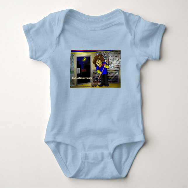 Rick London "Lejona svenskar i kväll" Baby Tecknad T Shirt (Framsida)