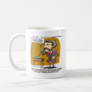 Rick London Roligt Alexander Bell Telefon skämt Kaffemugg