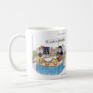 Rick London Roligt Så Naturlig Gammal Hippie Begra Kaffemugg