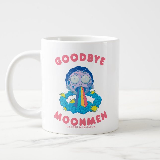 RICK OCH MORTY™| Adjö Moonmen Jumbo Mugg (Vänster)