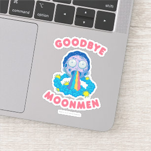 RICK OCH MORTY™ Adjö Moonmen Klistermärken