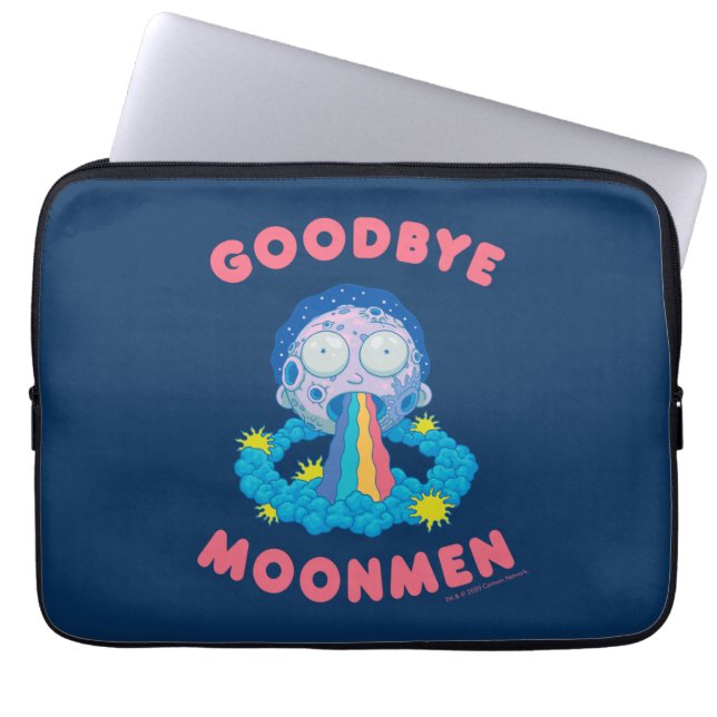 RICK OCH MORTY™ | Adjö Moonmen Laptop Fodral (Framsidan)