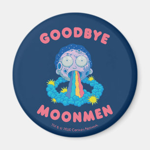 RICK OCH MORTY™ Adjö Moonmen Magnet