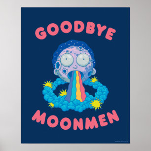 RICK OCH MORTY™   Adjö Moonmen Poster