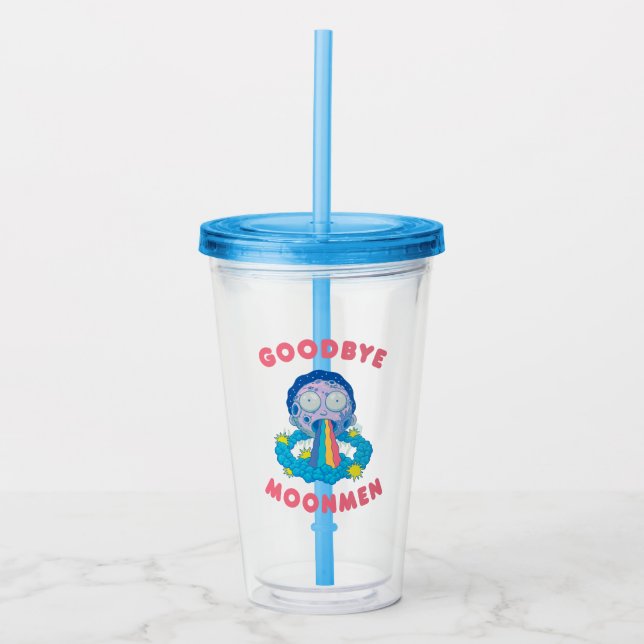 RICK OCH MORTY™| Adjö Moonmen Take Away Mugg (Framsida)