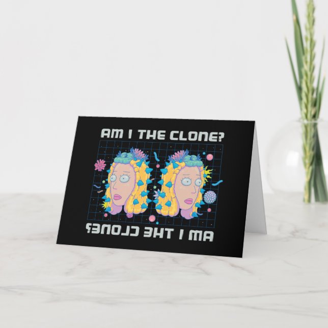 RICK OCH MORTY™| Är jag klonen? Kort (Framsida)
