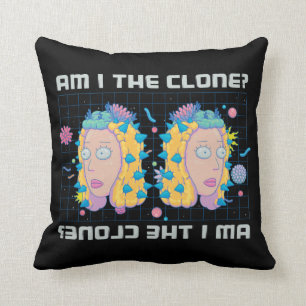RICK OCH MORTY™ Är jag klonen? Kudde