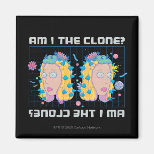 RICK OCH MORTY™ Är jag klonen? Magnet