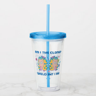 RICK OCH MORTY™  Är jag klonen? Take Away Mugg