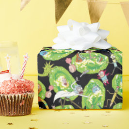 RICK OCH MORTY™ | Avrinning genom Portalerna Mönst Presentpapper