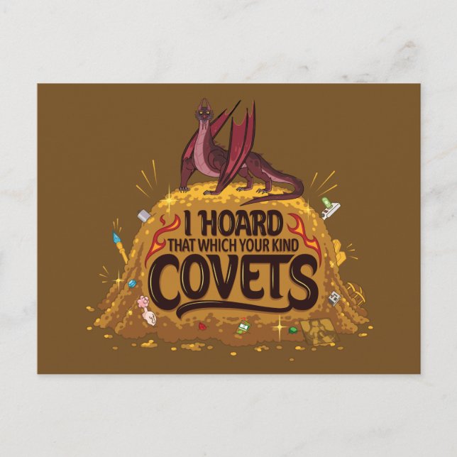 RICK OCH MORTY™ | Balthromaws Hoard Inbjudan Vykort (Framsida)