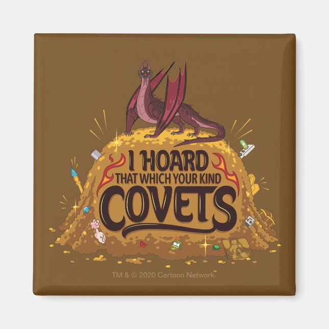 RICK OCH MORTY™| Balthromaws Hoard Magnet (Framsidan)