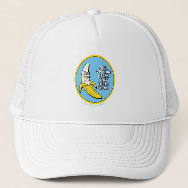 RICK OCH MORTY™| Banana Rick Badge Keps (Framsida)