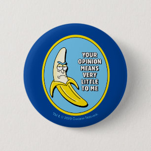 RICK OCH MORTY™   Banana Rick Badge Knapp