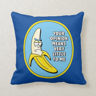 RICK OCH MORTY™   Banana Rick Badge Kudde