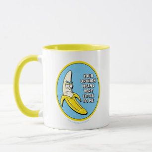 RICK OCH MORTY™  Banana Rick Badge Mugg