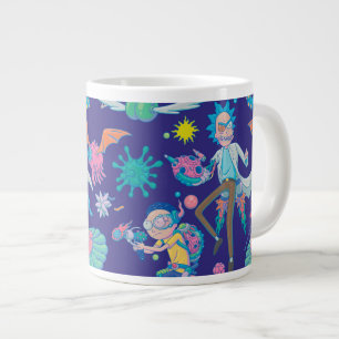 RICK OCH MORTY™ Bland smittade celler i Mönste Jumbo Mugg