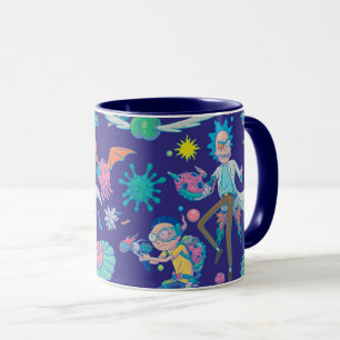 RICK OCH MORTY™ Bland smittade celler i Mönste Mugg