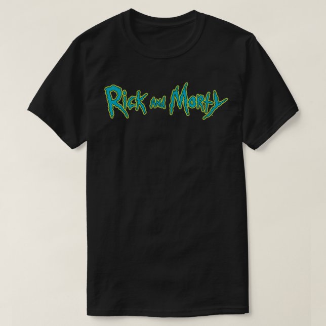 Rick och Morty Brian Allen Group Illustration 3rd T Shirt (Design framsida)