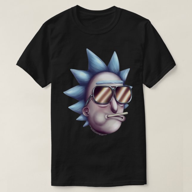 Rick och Morty Coola Rick-vardagsverke Pullove T Shirt (Design framsida)