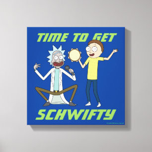 RICK OCH MORTY™ Dags att hämta Schwifty Canvastryck