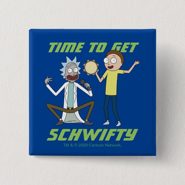 RICK OCH MORTY™ | Dags att hämta Schwifty Knapp (Framsida)