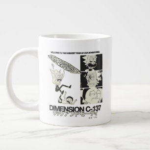 RICK OCH MORTY™ Dimension C-137 Jumbo Mugg