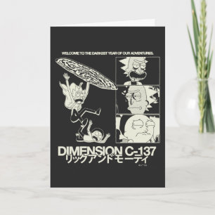 RICK OCH MORTY™ Dimension C-137 Kort
