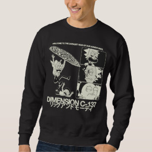 RICK OCH MORTY™ Dimension C-137 Lång Ärmad Tröja