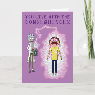 RICK OCH MORTY™ Du lever med konsekvenserna Kort