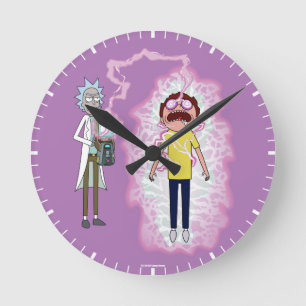 RICK OCH MORTY™ Du lever med konsekvenserna Rund Klocka