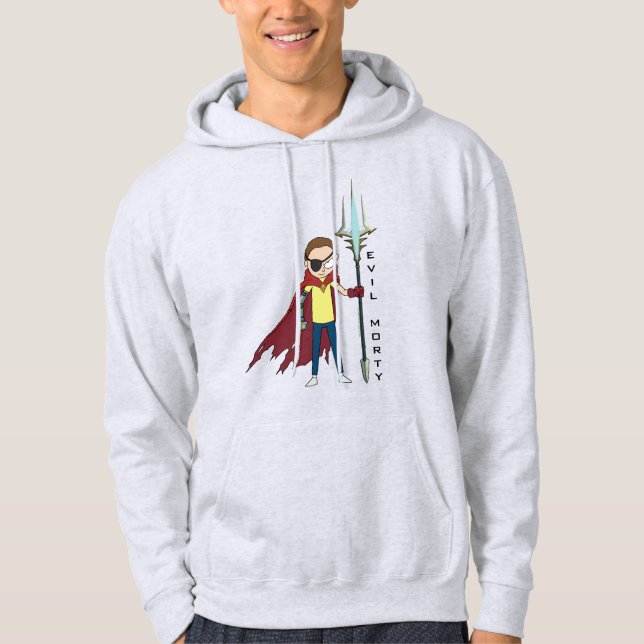 RICK OCH MORTY™ | Evil Morty Hoodie (Framsida)