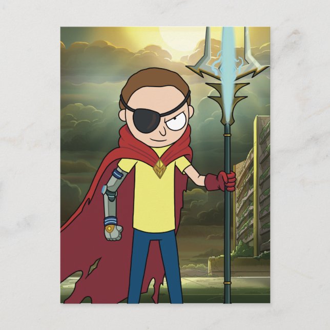 RICK OCH MORTY™ | Evil Morty Inbjudan Vykort (Framsida)
