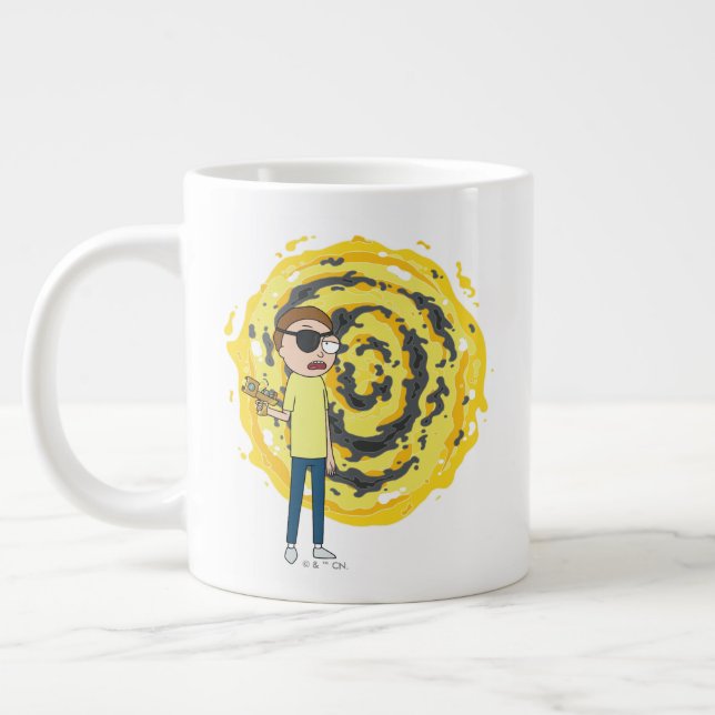 RICK OCH MORTY™ | Evil Morty Portal Jumbo Mugg (Vänster)