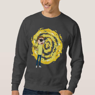 RICK OCH MORTY™ Evil Morty Portal Lång Ärmad Tröja