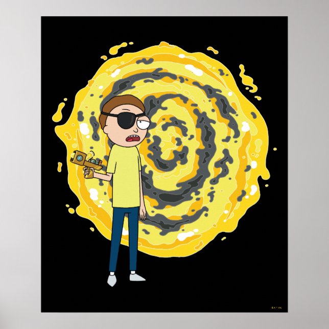 RICK OCH MORTY™ | Evil Morty Portal Poster (Framsidan)