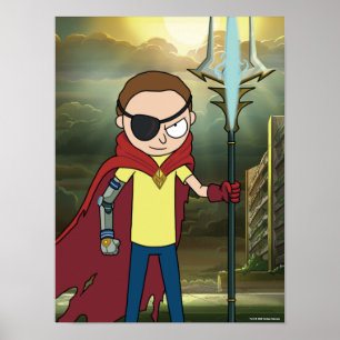 RICK OCH MORTY™   Evil Morty Poster