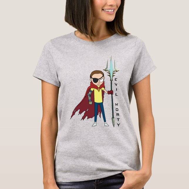 RICK OCH MORTY™ | Evil Morty T Shirt (Framsida)