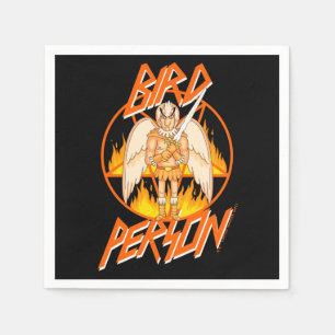 RICK OCH MORTY™ Fågelperson Pentagram Pappersservett