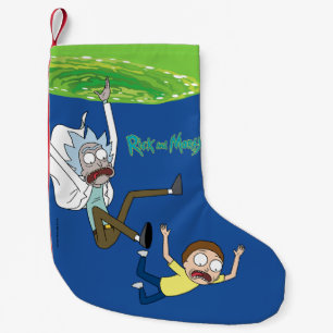 RICK OCH MORTY™  Fallande från portalen Liten Julstrumpa