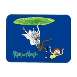 RICK OCH MORTY™ Fallande från portalen Magnet