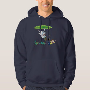 RICK OCH MORTY™ Fallande utanför portalen Hoodie