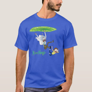 RICK OCH MORTY™   Fallande utanför portalen T Shirt