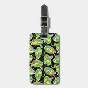 RICK OCH MORTY™  Flyg genom Portalerna Mönster Bagagebricka